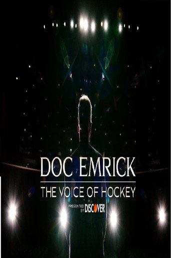 Movie poster for Doc Emrick - The Voice of Hockey (2021)