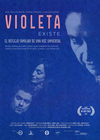 Movie poster for Violeta Existe (2021)