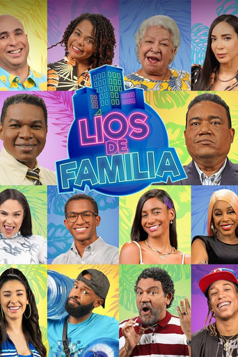 Series poster for Líos de Familia (2022)