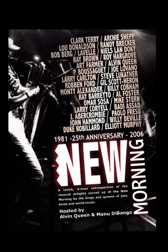 Movie poster for New Morning - 25th Anniversary (2007)