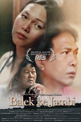 Movie poster for To Face My Father in Jambi (2023)