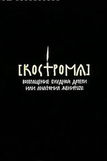 Movie poster for Kostroma (2002)