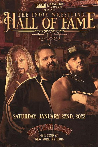 GCW The Indie Wrestling Hall of Fame poster