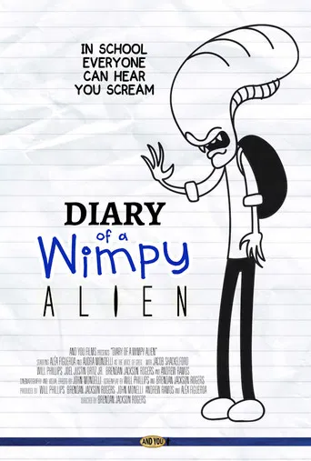 Series poster for Diary of a Wimpy Alien (2017)
