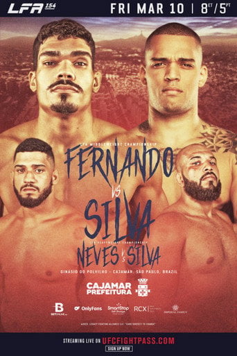 Movie poster for LFA 154: Fernando vs. Silva (2023)