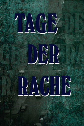 Tage der Rache poster