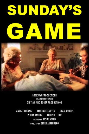 Movie poster for Sunday's Game (1999)