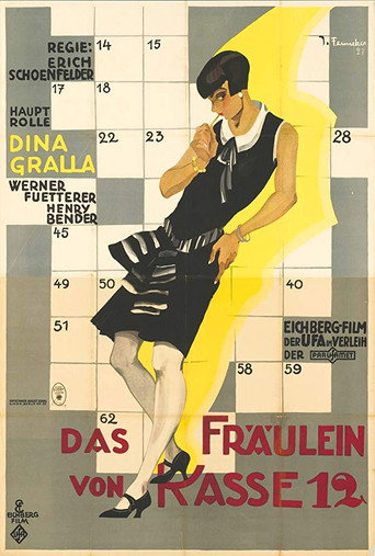 Movie poster for Das Fräulein von Kasse 12 (1928)
