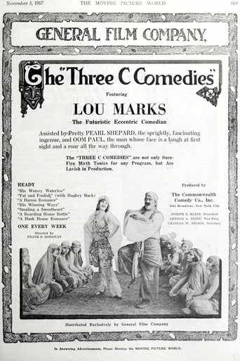 Movie poster for Stealing a Sweetheart (1917)