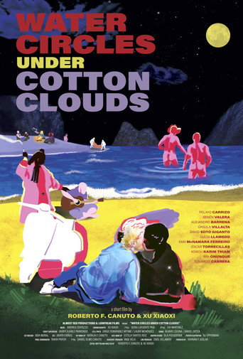 Movie poster for Water Circles Under Cotton Clouds (2023)