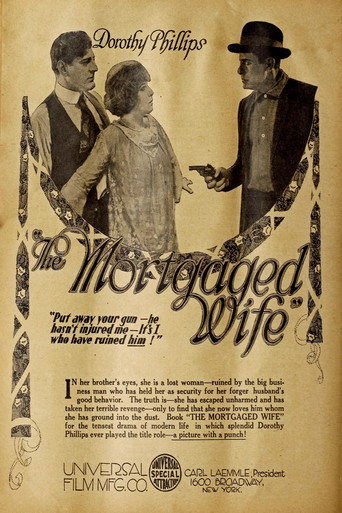 Movie poster for The Mortgaged Wife (1918)