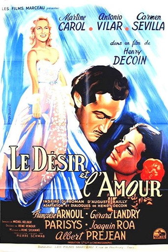 Movie poster for Love and Desire (1951)