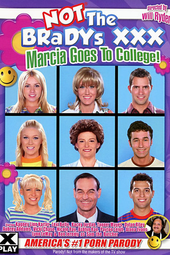 Movie poster for Not the Bradys XXX: Marcia Goes to College! (2013)