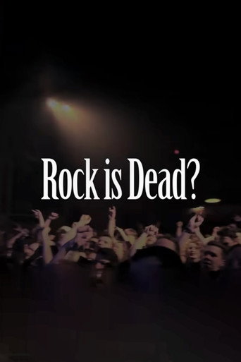 Movie poster for Rock is Dead? (2019)