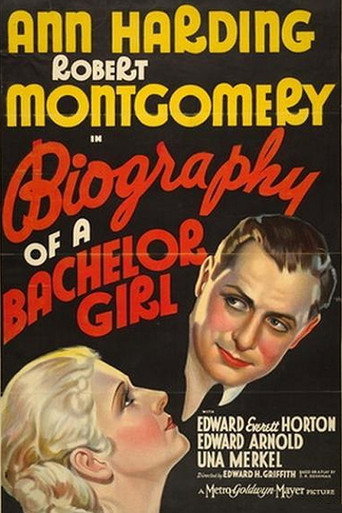 Movie poster for Biography of a Bachelor Girl (1935)