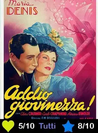 Movie poster for Addio, giovinezza! (1940)