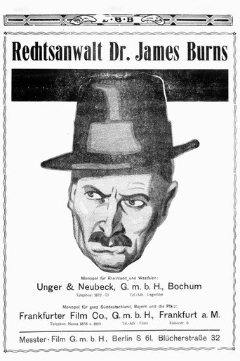 Movie poster for Rechtsanwalt Dr. James Burns