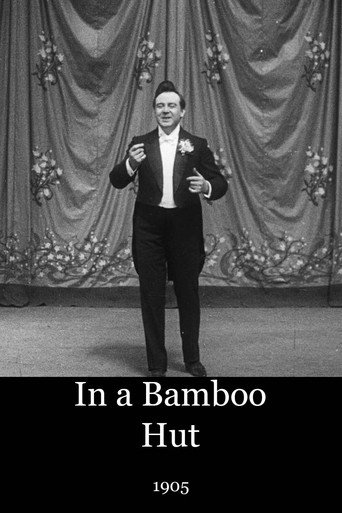 Movie poster for In a Bamboo Hut (1905)