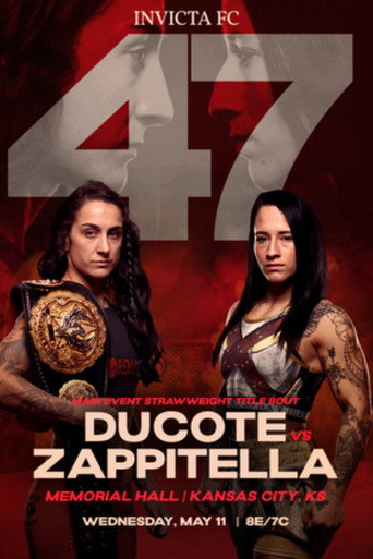 Movie poster for Invicta FC 47: Ducote vs. Zappitella (2022)