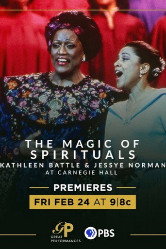 Movie poster for The Magic of Spirituals (2023)