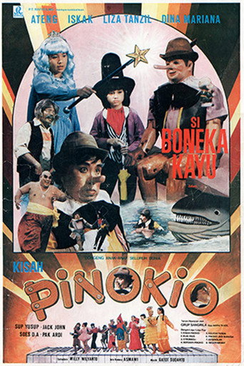 Movie poster for Si Boneka Kayu, Pinokio (1979)