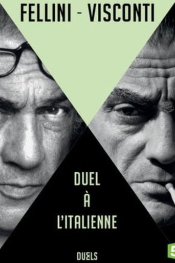 Movie poster for Fellini vs Visconti: an Italian duel (2014)