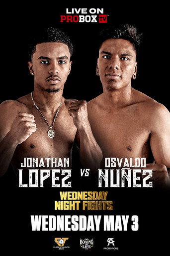 Movie poster for Jonathan Lopez vs. Osvaldo Nunez (2023)