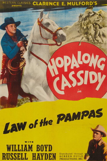 Movie poster for Law of the Pampas (1939)