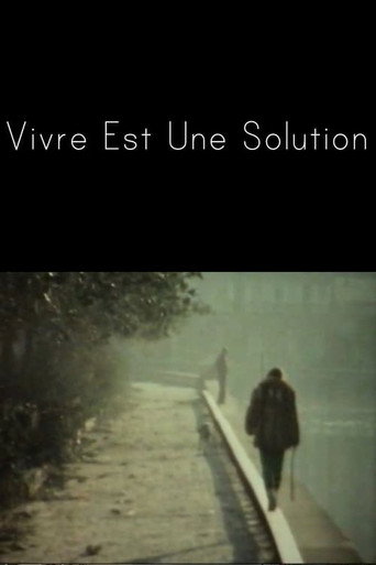 Movie poster for Living is a solution (1980)