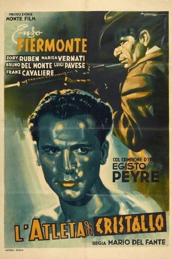 Movie poster for L'atleta di cristallo (1946)