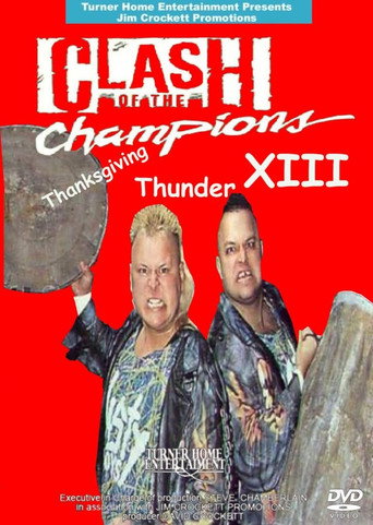 Movie poster for NWA Clash of The Champions XIII: Thanksgiving Thunder (1990)