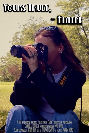 Movie poster for Yours Truly, Elaine (2023)