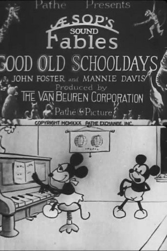 Movie poster for Good Old Schooldays (1930)