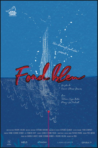 Movie poster for Fond bleu (2021)