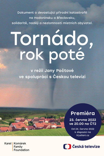 Movie poster for Tornado, a year later (2022)