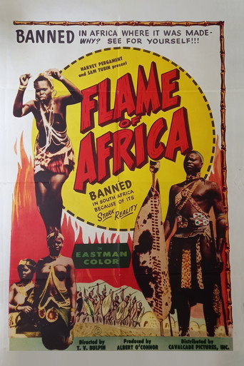 Movie poster for Flame of Africa (1956)