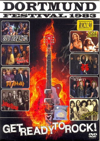 1983 Dortmund Pop Rock Festival poster