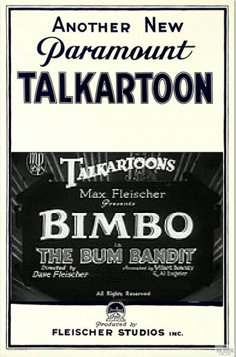 Movie poster for The Bum Bandit (1931)