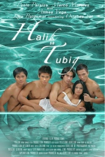 Halik sa tubig poster