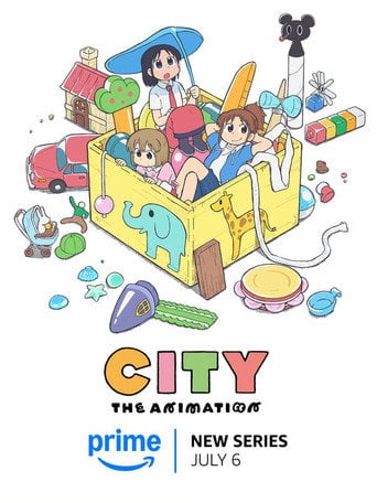 Series poster for CITY THE ANIMATION (2025)