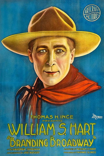 Movie poster for Branding Broadway (1918)