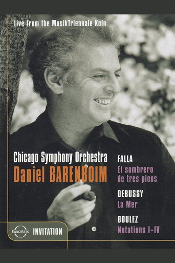 Movie poster for Daniel Barenboim: Falla / Debussy / Boulez (Live from the MusikTriennale Koln) (2006)