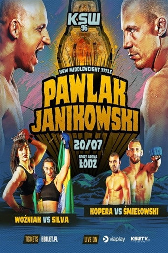 Movie poster for KSW 96: Pawlak vs. Janikowski (2024)