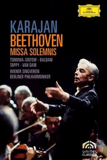 Movie poster for Beethoven · Missa Solemnis (Berliner Philharmoniker, Herbert von Karajan) (2008)