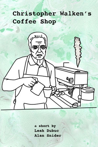 Movie poster for Christopher Walken's Coffee Shop (2016)
