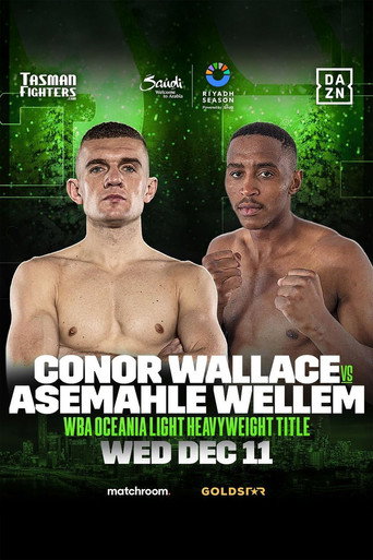 Movie poster for Conor Wallace vs. Asemahle Wellem (2024)