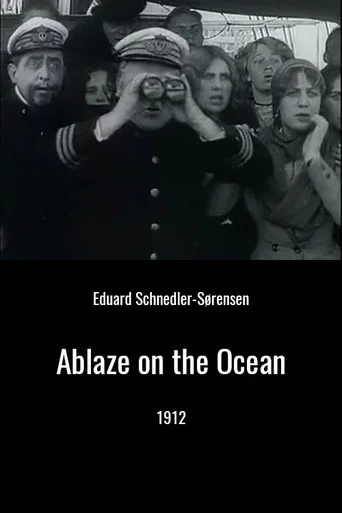 Movie poster for Fire at Sea (1912)