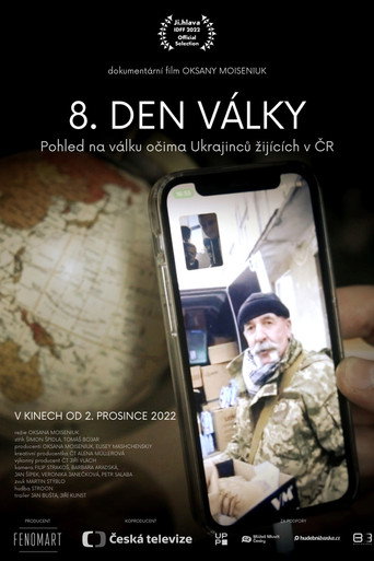 Movie poster for 8th day of the war (2022)