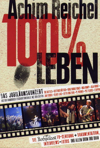 Movie poster for Achim Reichel - 100% Leben (2004)