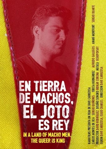 Movie poster for In a Land of Macho Men, The Queer is King (2017)